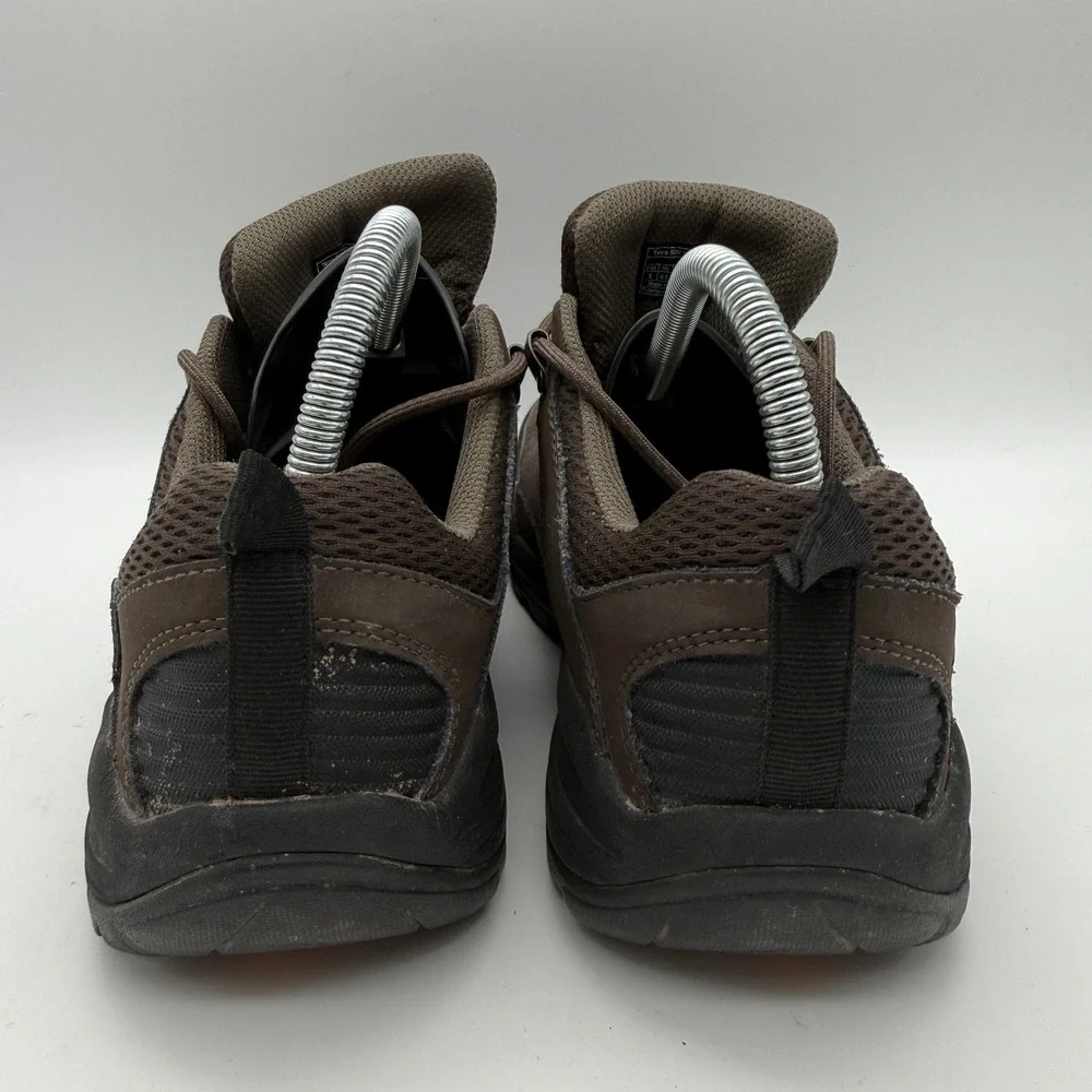 Teva Gannett Hiking Shoes Men 9 Brown Suede Waterproof Low Top 1003026